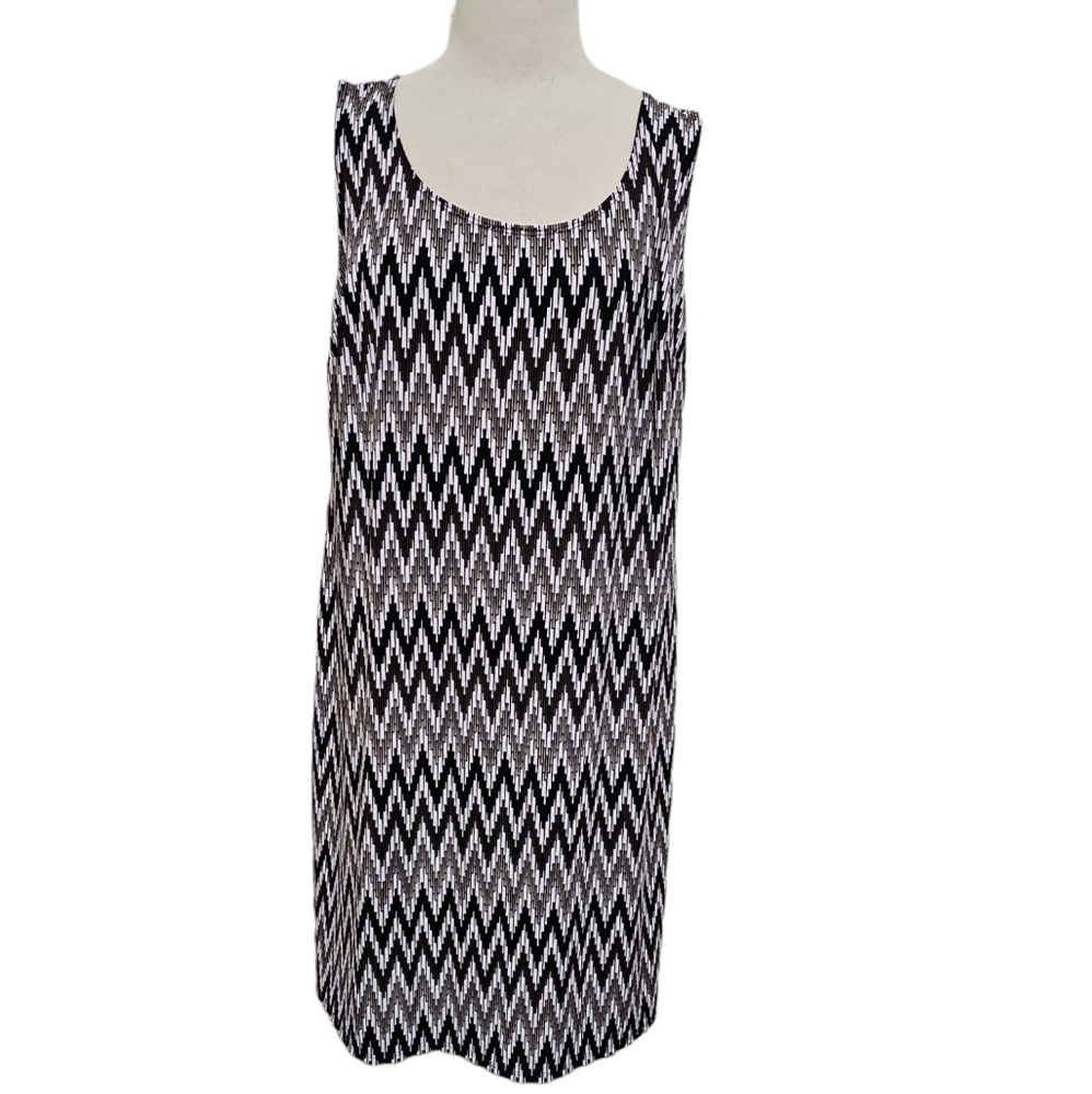 R&M Richards Chevron Dress